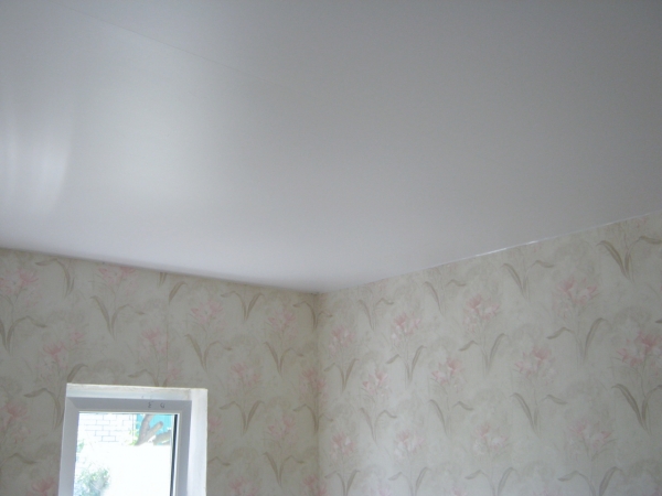 Пример тканевого потолка CLIPSO 16 м²