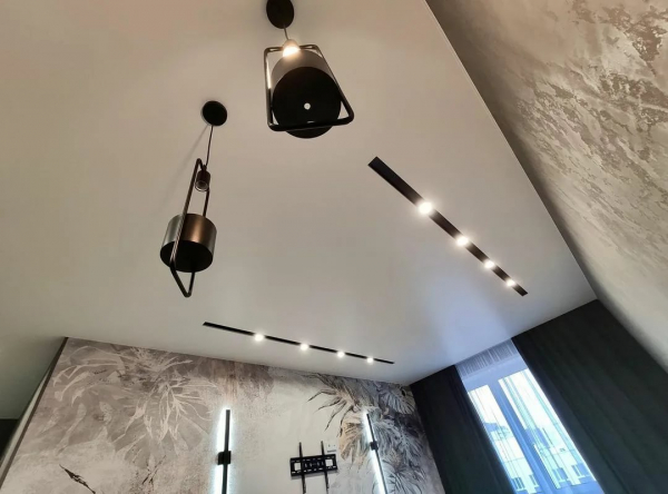 Натяжные потолки в рассрочку